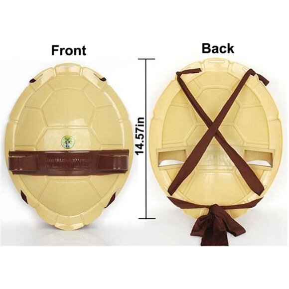 Turtle Shell for Kids Cosplay Halloween Cartoon Ninja Costume Party Dress - Picture 4 of 7